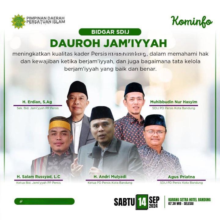 Dauroh Jamiyyah SDIJ PD PERSIS Kabupaten Timor Tengah Utara